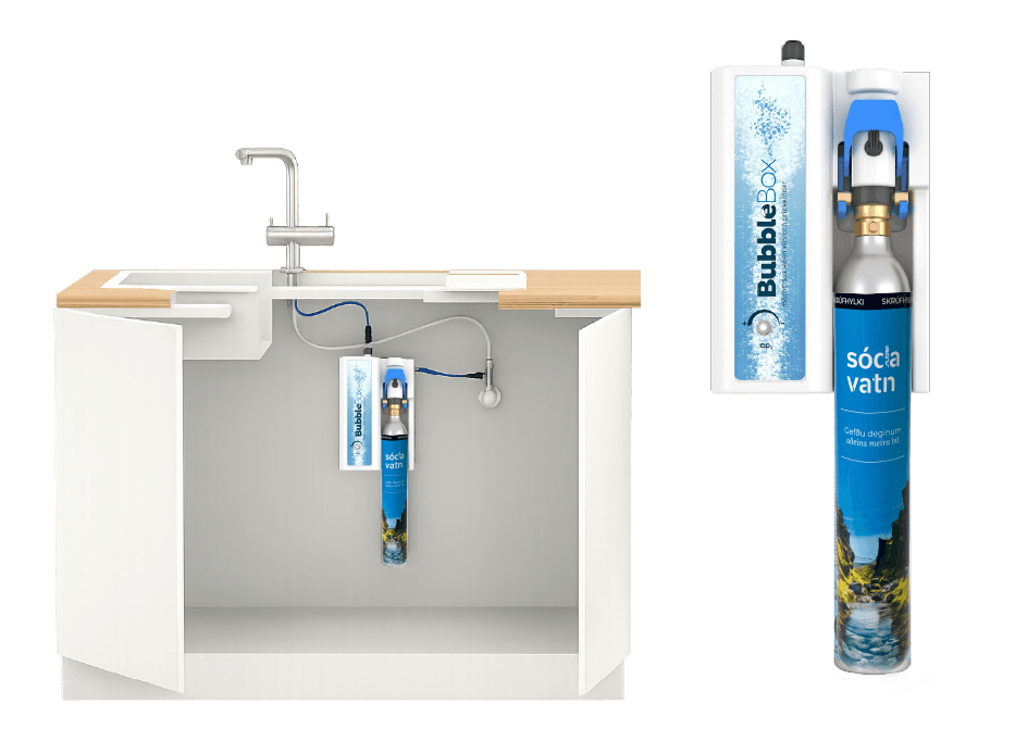 Glassy sódavatnstæki